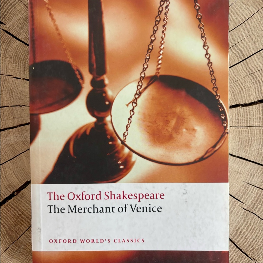 Oxford Shakespeare “The Merchant of Venice” Paperback Book